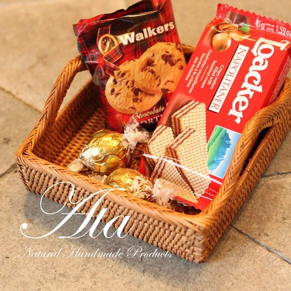 ◆翌日出荷◆　持ち手付きスクエアトレイ♪プレゼントにも最適！ 小物入れ Ａ０６ 10枚目の画像