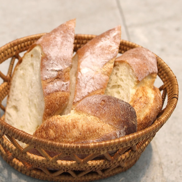 非常適合把阿塔製成橘子的籃子冬季阿拉木圖製作醒目的A10（手工編織籃，Mikankago，球童，水果籃） 第10張的照片