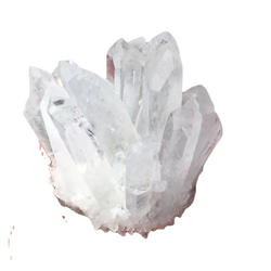 水晶ポイント原石透明度が高いヒマラヤ水晶クラスター　水晶原石 群晶　水晶の柱 クリスタル  浄化 2枚目の画像