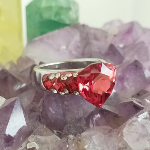 太陽神アポロンのエネルギーリング【レッド スカーレット 】10〜18号