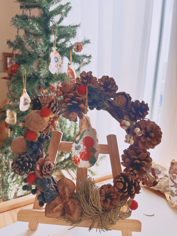 貝殻のオーナメント クリスマス その他インテリア雑貨 junjun 通販