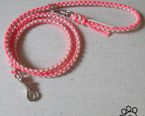 パラコードリード 4本編み カフェリード リード・首輪 Hanamaru 通販