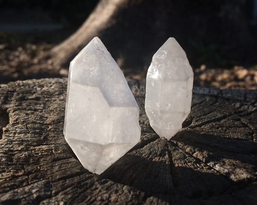 四川DT 水晶 ペア2個セット 天然石 stonetatsuya 通販 11711099