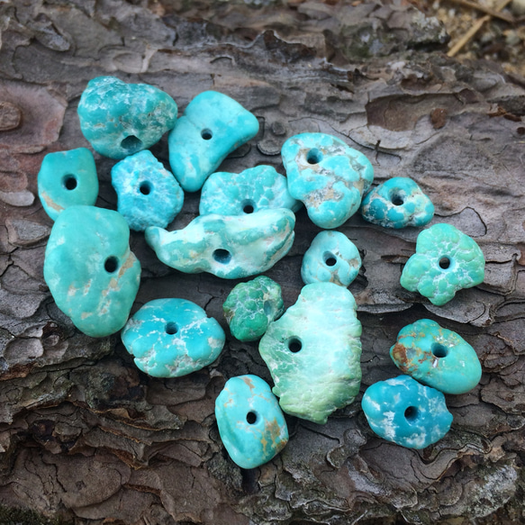 Indiana Turquois BIGブレス 原石ターコイズ 【公式通販】