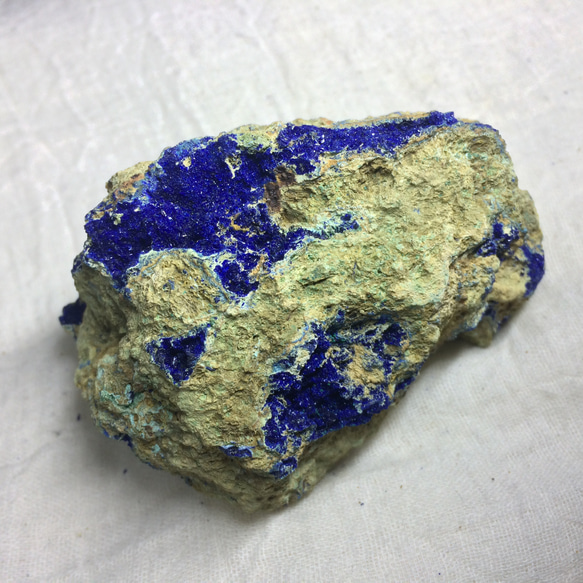 藍銅鉱 アズライト原石 モロッコ産 10枚目の画像