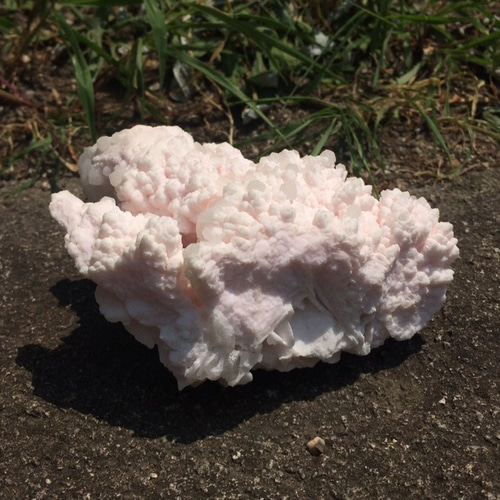 モコモコ マンガン ピンクカルサイト原石 570g その他インテリア雑貨