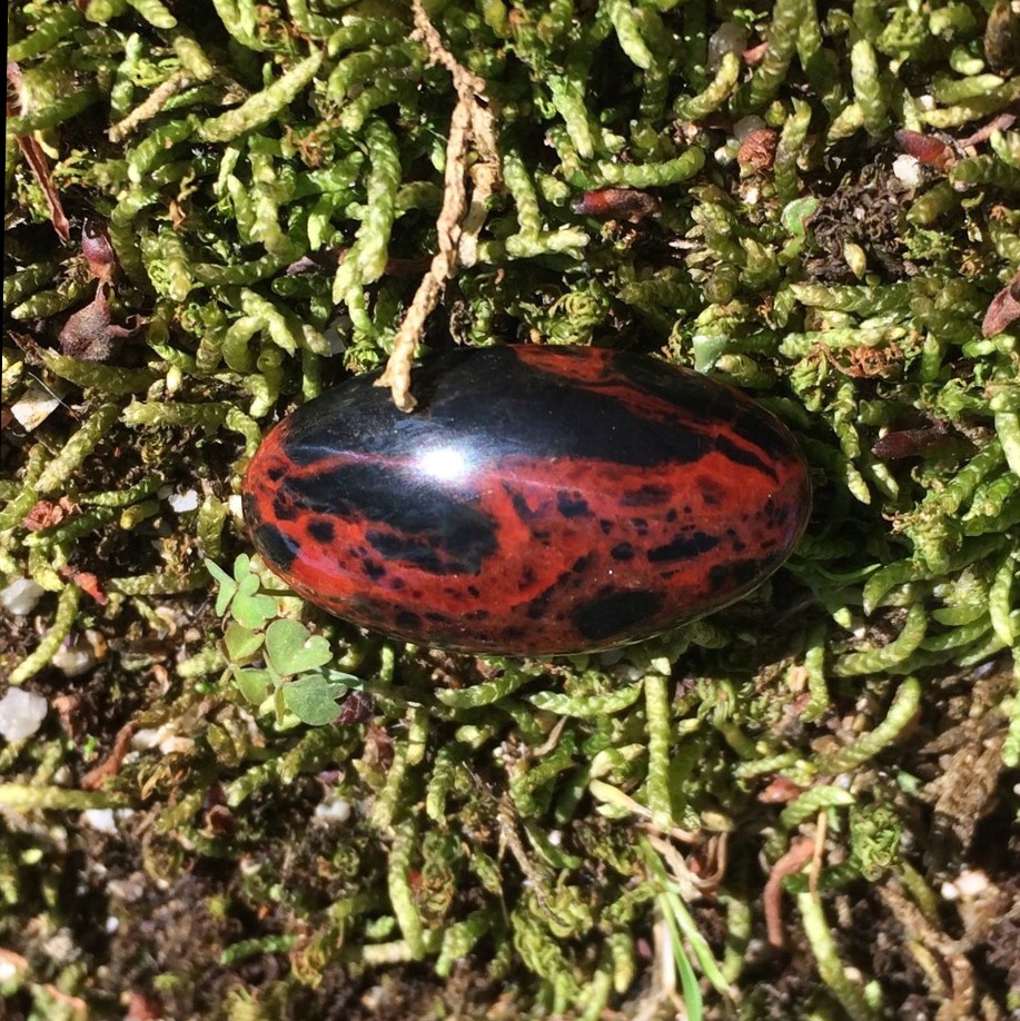 【SALE価格】北海道産 ヴォーミリオンオブシディアン 紅十勝 研磨 cabsルース 5,920円