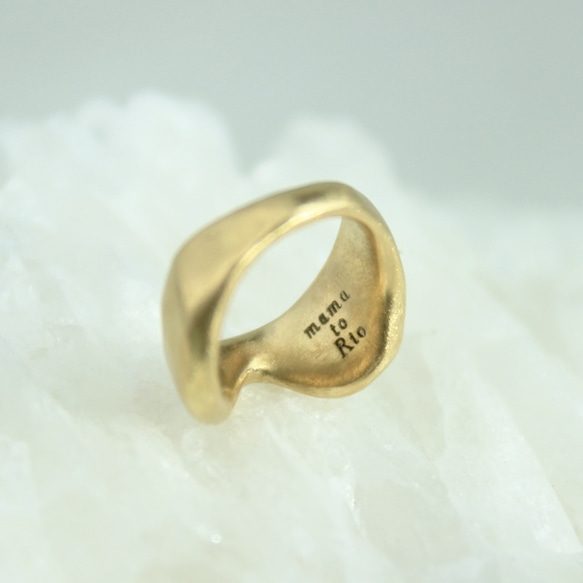 Baby Ring : K18 / Round Collar 2枚目の画像