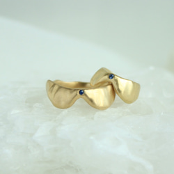 Baby Ring : K18 / Round Collar 3枚目の画像