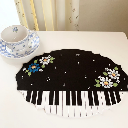 トールペイント作品ランチョンマット3枚