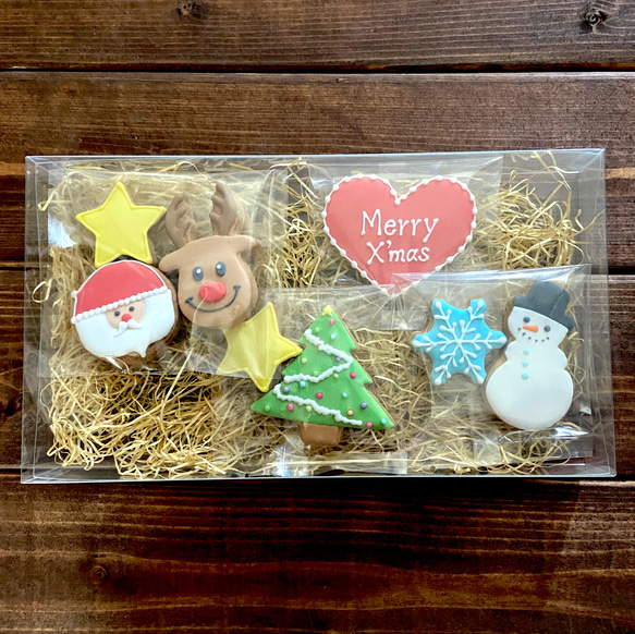クリスマスBOX【アイシングクッキー】 2枚目の画像
