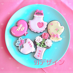 ＜母の日＞アイシングクッキー＆焼き菓子セット 3枚目の画像