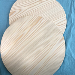暮らしの道具《木皿 30センチ》国産杉　プレート　テーブルコーディネート　大皿 4枚目の画像
