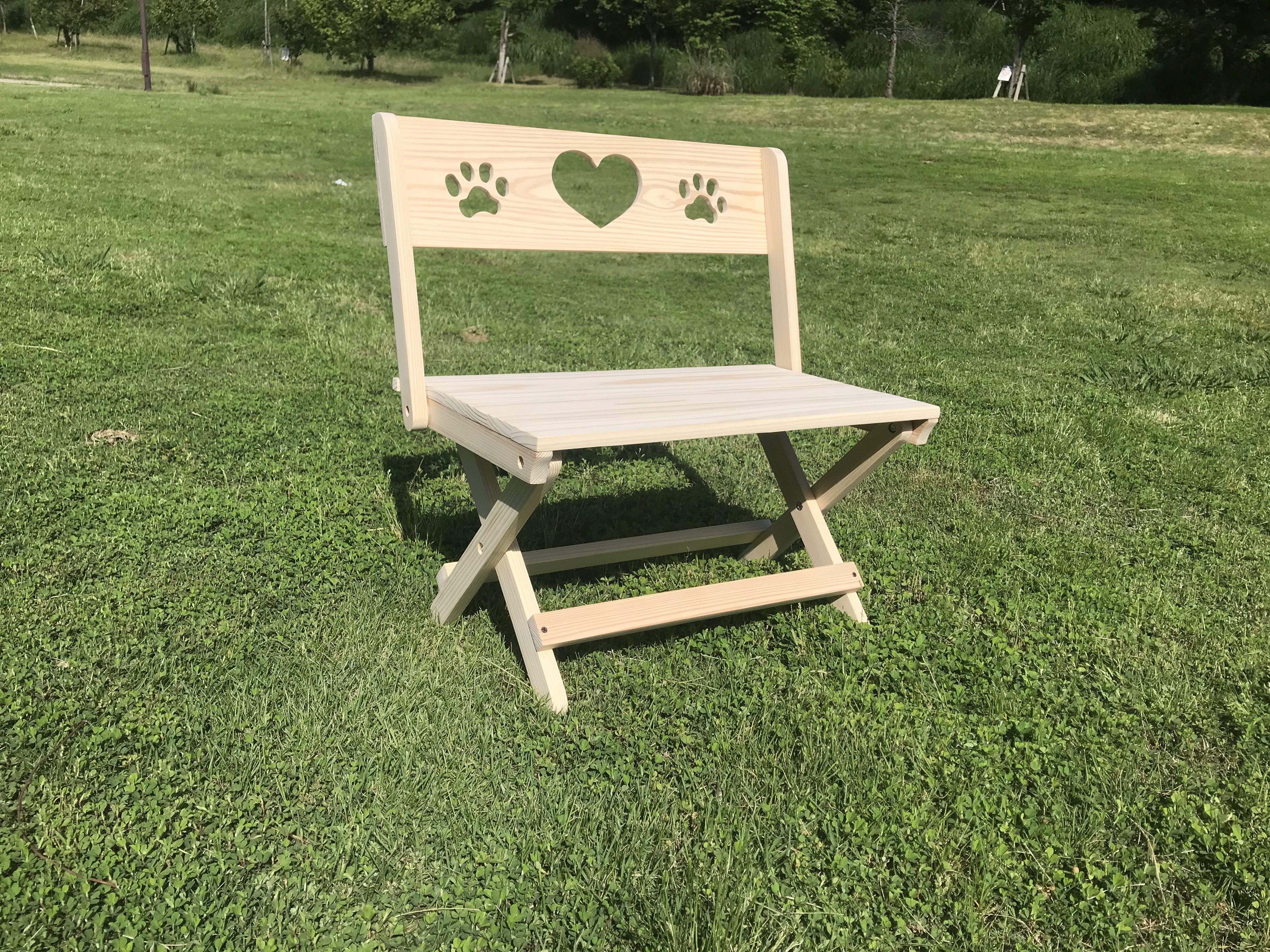 わんこ撮影用折りたたみチェア