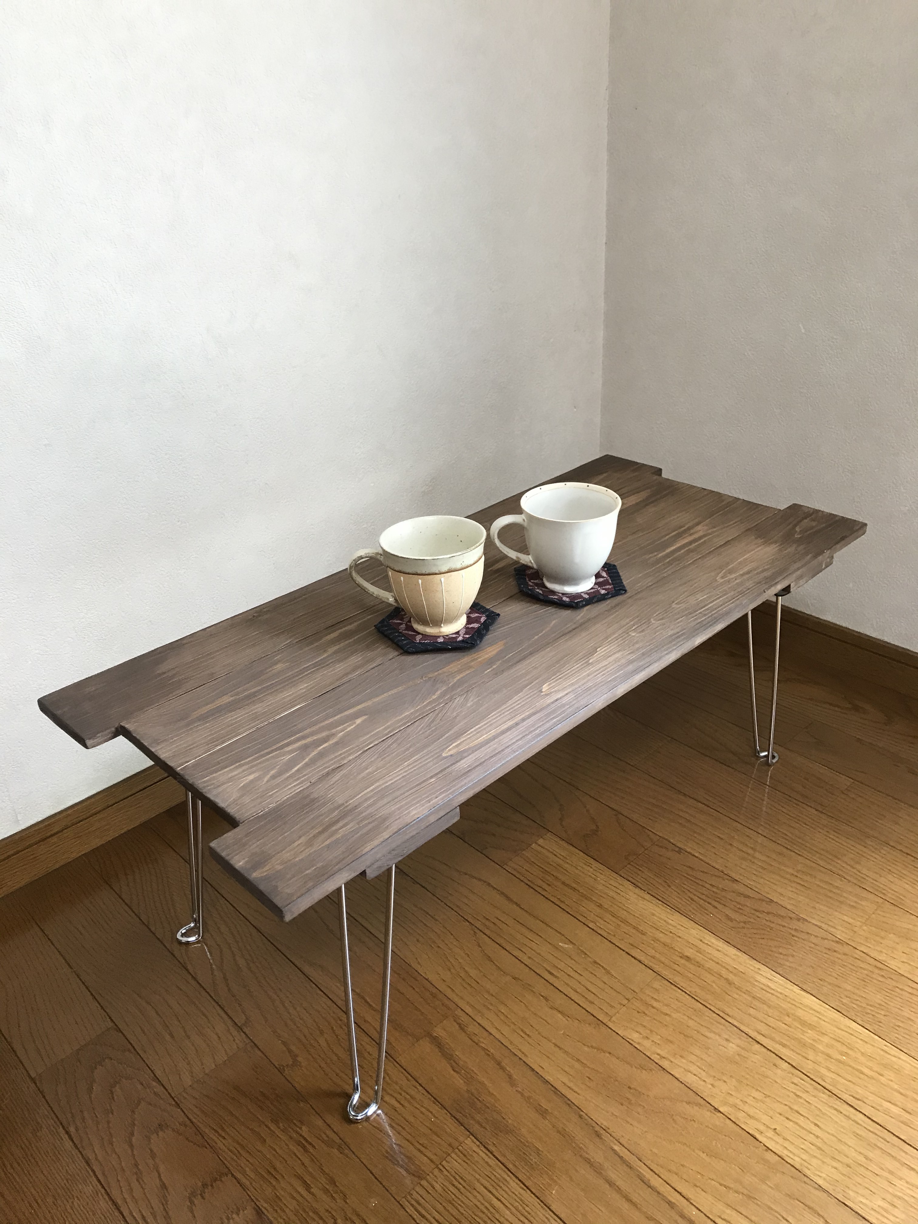工房空 天然木 W203cm ベンチ テレビ台 センターテーブル 用途