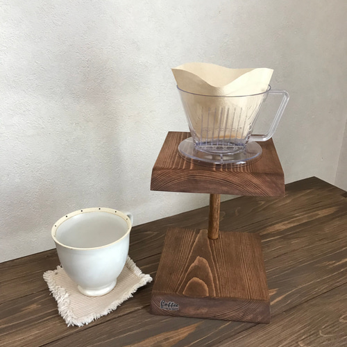 暮らしの道具《木製コーヒードリップrodスタンド》キッチン Coffee