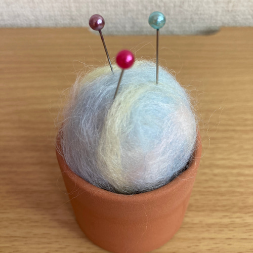 羊毛フェルトのまんまる針刺し 5種 羊毛フェルト Stellange 通販