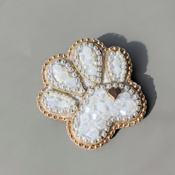 PAW brooch　肉球ブローチ 3枚目の画像