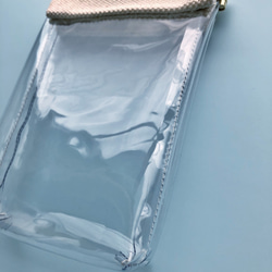 帆布クリア バネポーチ(小サイズ)　PVC 7枚目の画像