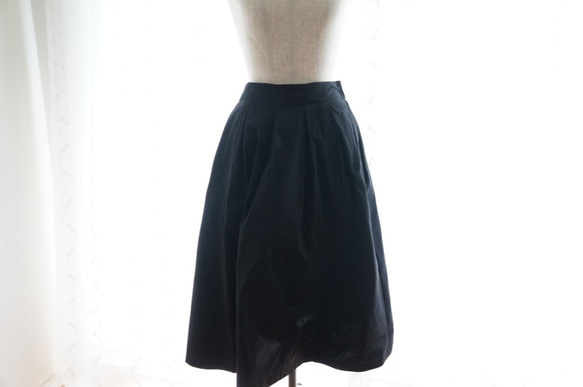 ふんわりスカート（ブラック） 4枚目の画像