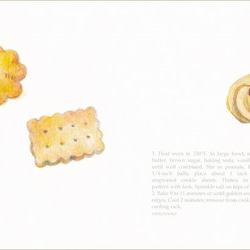 ポストカード【１９：クッキー】３枚セット※他の絵柄との組み合わせでのセット出品もしています。インテリアに贈り物に添えても 1枚目の画像