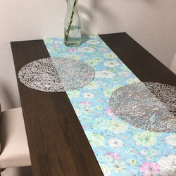 ◼︎801◼︎高級袋帯 正絹 葡萄 タッセル付き！テーブルセンター(117cm) ◼︎801◼︎高級袋帯 正絹 葡萄 タッセル付き！テーブルセンター(117cm