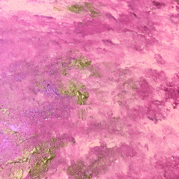 藝術裝飾 | 繪畫 | 禮物：紫羅蘭花 第4張的照片