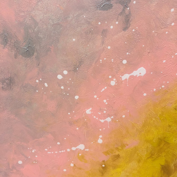 藝術裝飾 | 繪畫 | 禮物：粉紅銀河系 第2張的照片