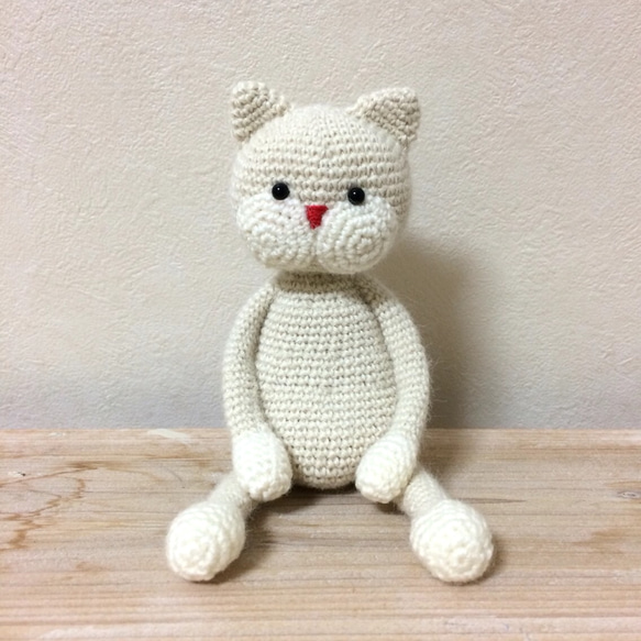 《再販》ami-neko alpaca white 1枚目の画像