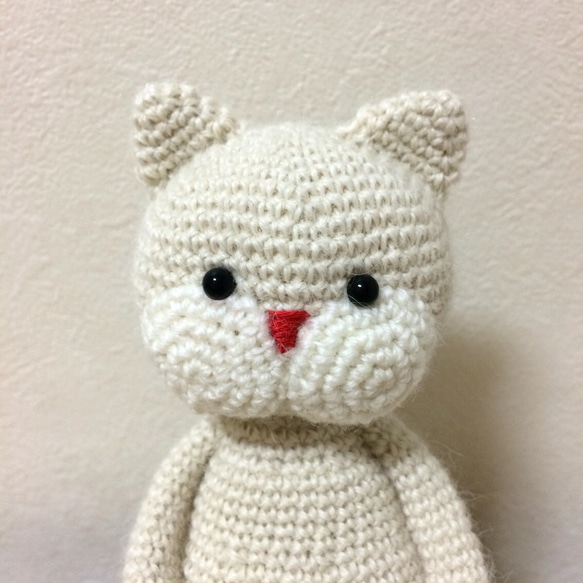 《再販》ami-neko alpaca white 2枚目の画像