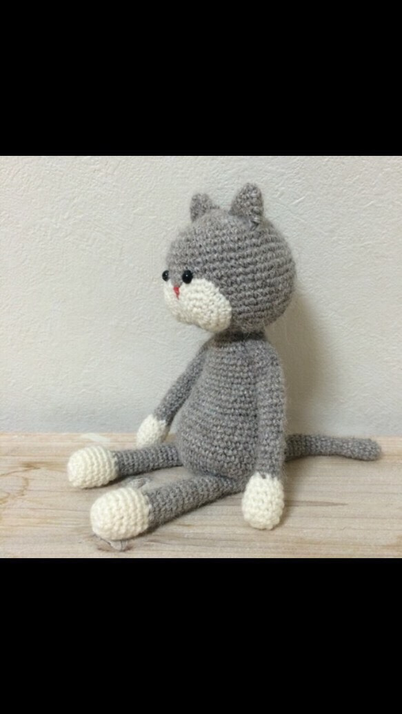 《再販》ami-neko alpaca light gray 2枚目の画像