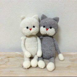 《再販》ami-neko alpaca light gray 4枚目の画像