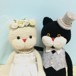 《受注製作》ami-neko bridal doll 2枚目の画像