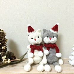 ami-neko Christmas pair 2枚目の画像