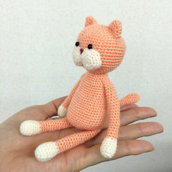 ami-neko mini salmon pink 3枚目の画像