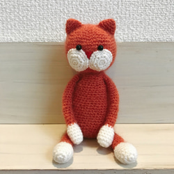 ami-neko mohair orange 1枚目の画像