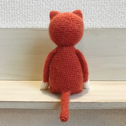 ami-neko mohair orange 4枚目の画像