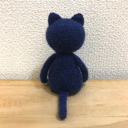 ami-neko mohair blue 4枚目の画像