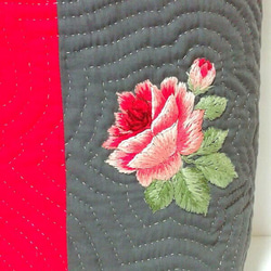 バラの刺繍ショルダー 3枚目の画像