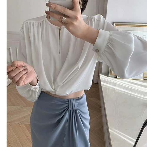 【 AMERI 】地層柄タイトスカートSサイズ スリット ロングスカート Ameri（アメリ）の「CROOKED STRATUM TIGHT SKIRT（スカート）」 - WEAR