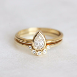 ０.５カラットダイヤモンドセットリング◆エンゲージリング&マリッジリング （婚約指輪＆結婚指輪） 5枚目の画像