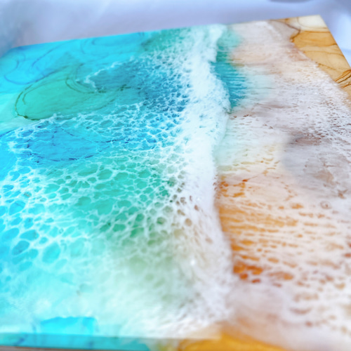 アルコールインクアート＊海アート 絵画 Orsetto.Kana.Art 通販