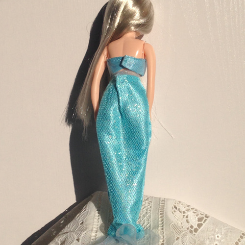 リカちゃん用きせかえ服 〜人魚ブルー〜 おもちゃ・人形 チーヌ 通販