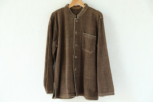 カレン族手織りのジャケット 3枚目の画像