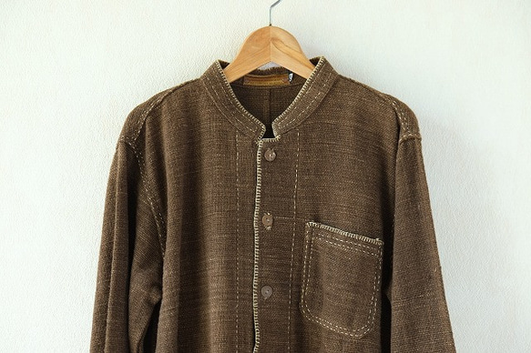カレン族手織りのジャケット 5枚目の画像