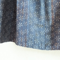 木版更紗のティアードスカート 4枚目の画像