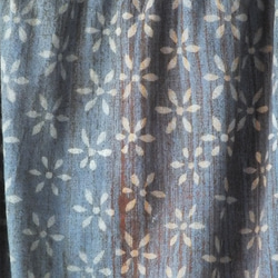 木版更紗のティアードスカート 5枚目の画像