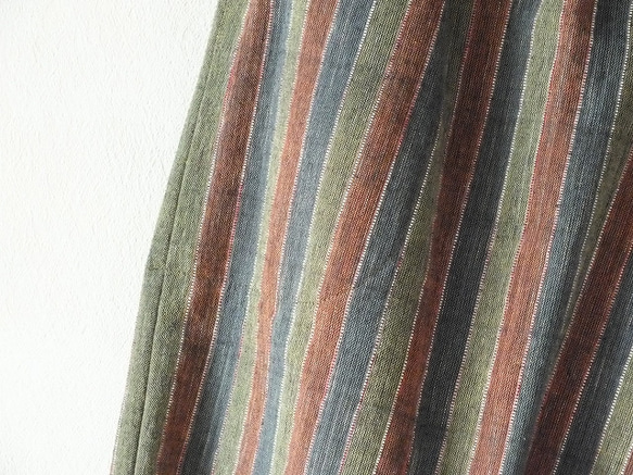 手織り木綿のふんわりバルーンパンツ 5枚目の画像