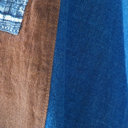 草木染め手織り綿のヤオ・パンツ 6枚目の画像