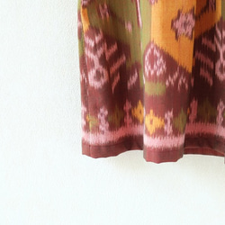 バリ絣織りのふんわりチュニック 4枚目の画像